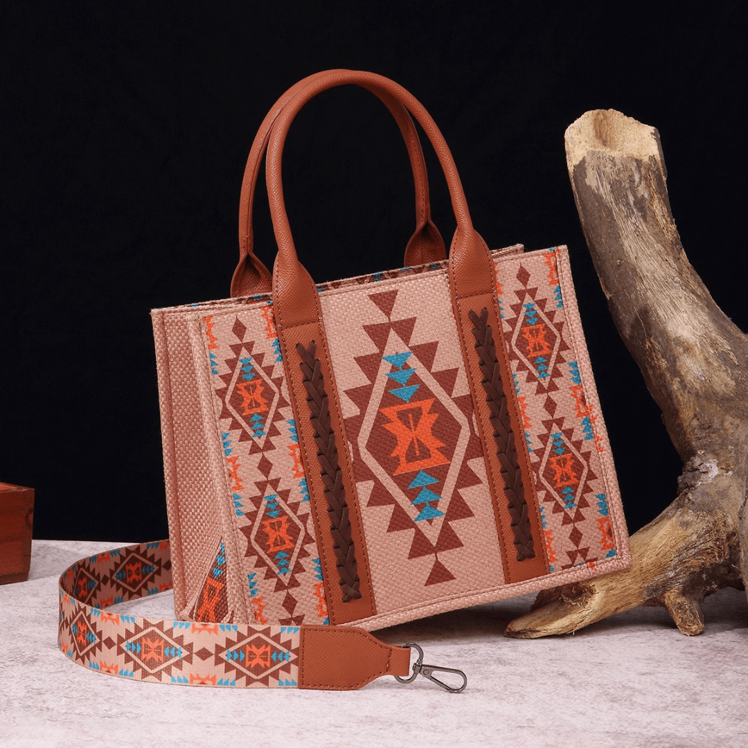 BOHEMIANS™ Borsa Boho Stile Azteco - Step Up