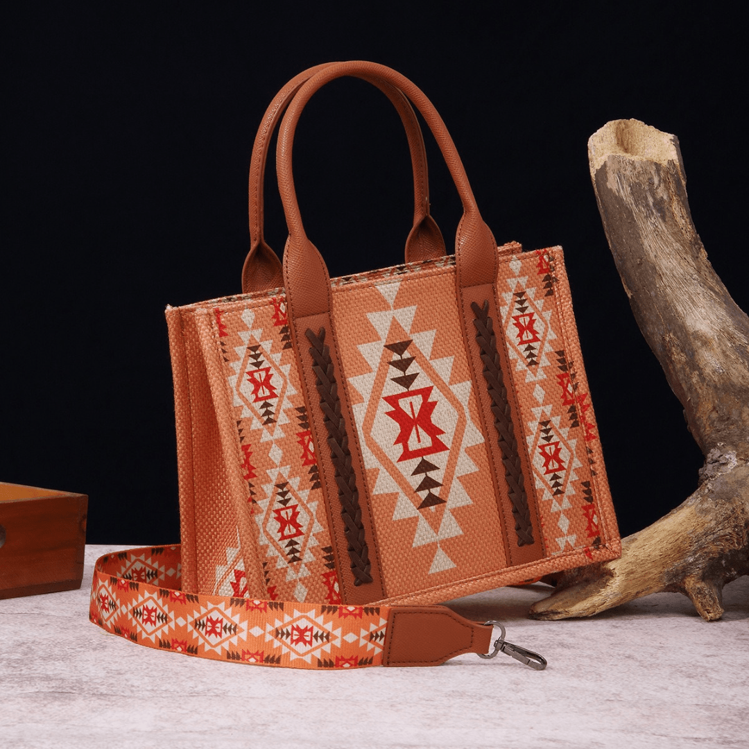 BOHEMIANS™ Borsa Boho Stile Azteco - Step Up