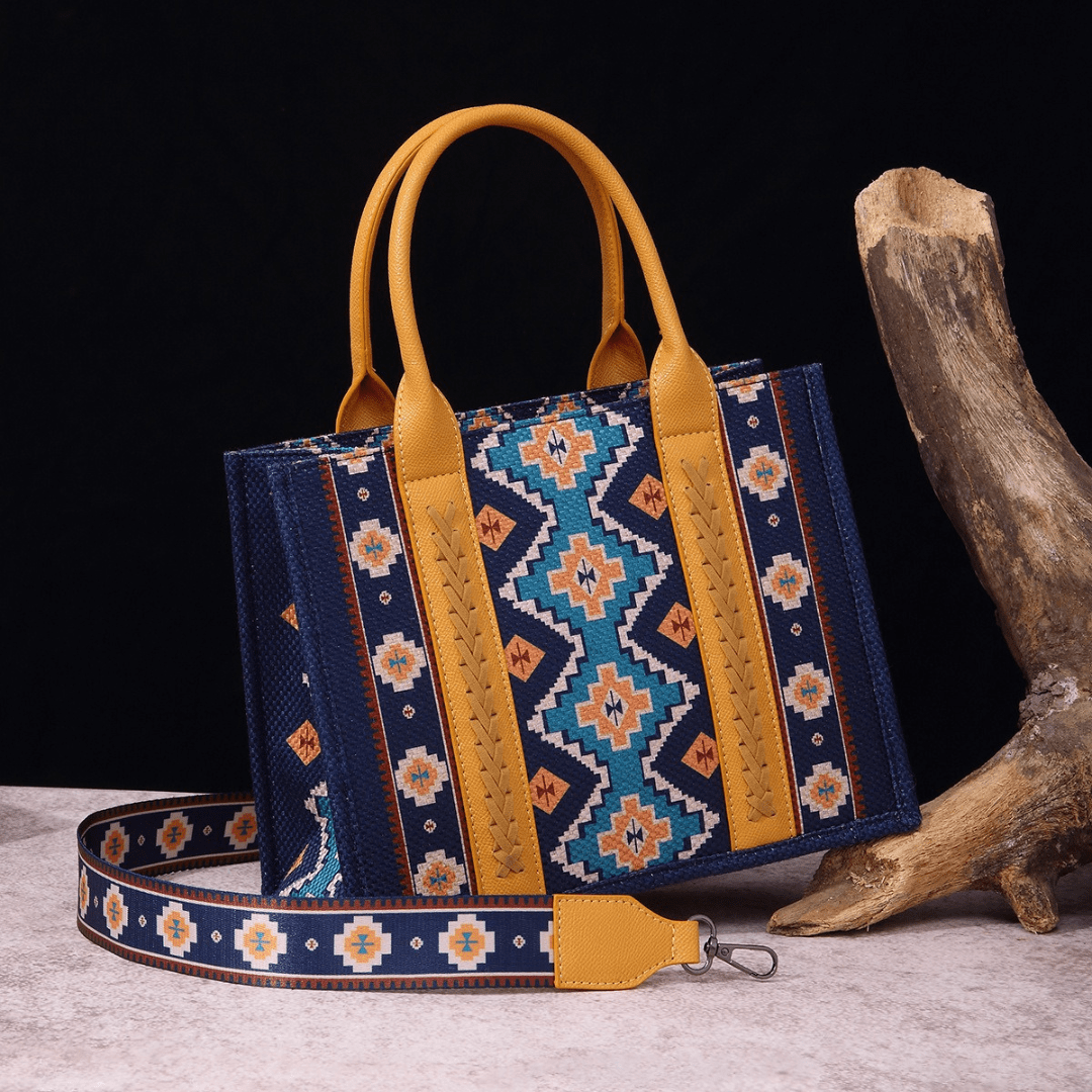 BOHEMIANS™ Borsa Boho Stile Azteco - Step Up